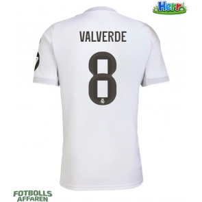 Real Madrid Federico Valverde #8 Hemmatröja 2025-26 Kortärmad